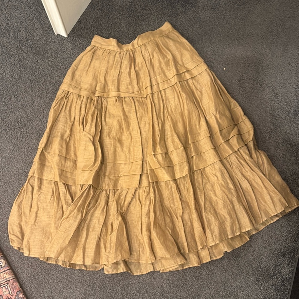 Banana republic midi skirt